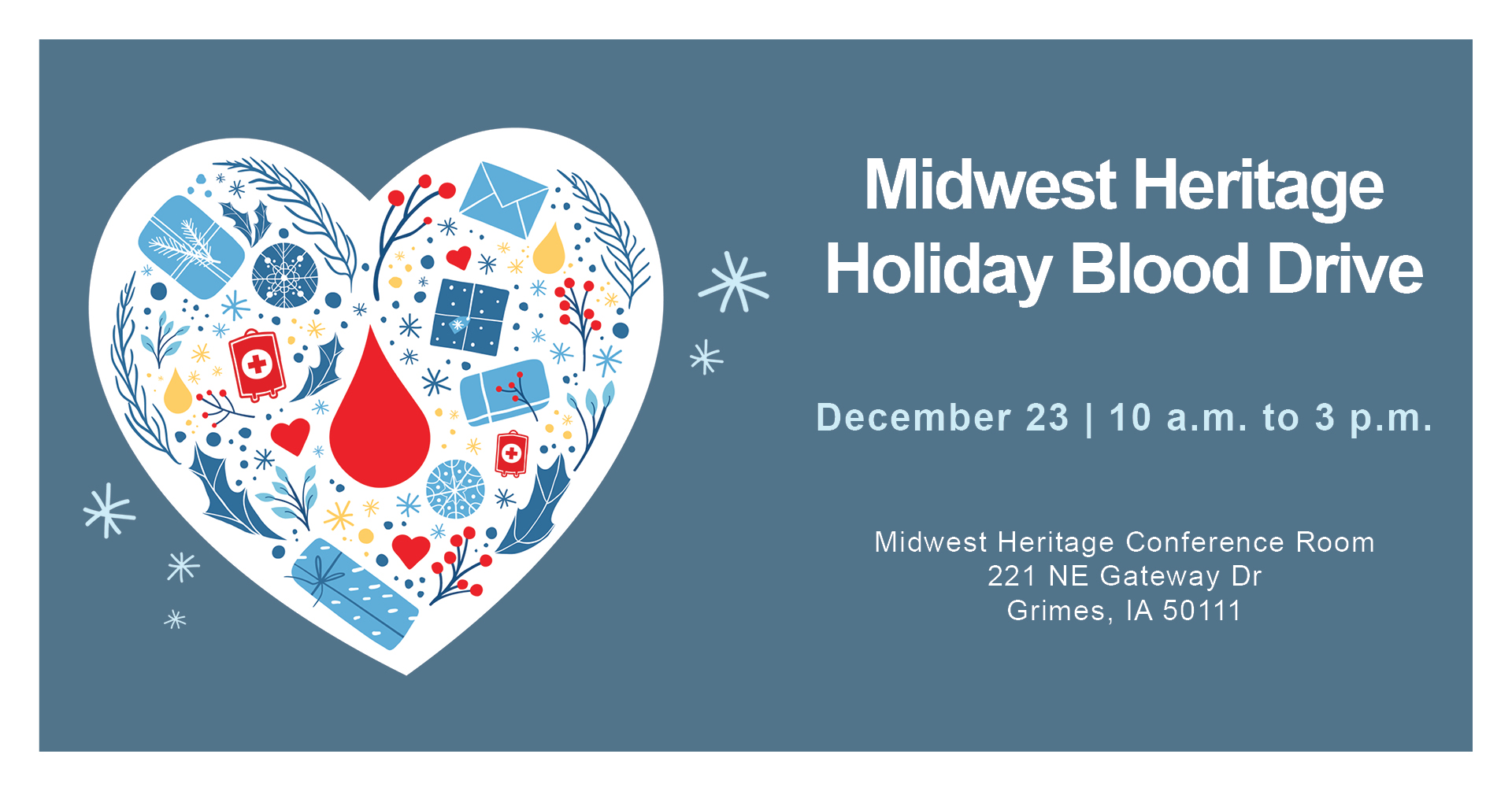 Grimes Holiday Blood Drive